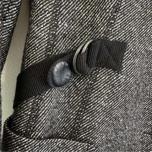 Akris Punto Wool And Silk Blend Blazer Jacket Size 8 - Picture 9 of 14